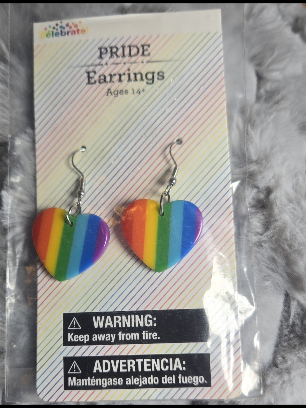 NWT! PRIDE & SOLIDARITY  🌈 💜Earrings SNAZZY RETRO LGBTQIA+ QTBIPOC & ALLIES - Picture 8 of 9